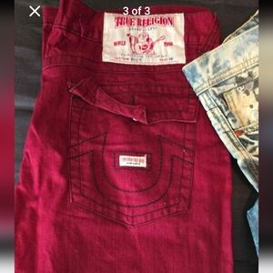 Red Size 38 True Religion jeans